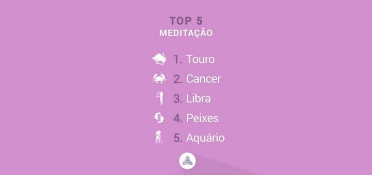 top 5 signos meditação signos e meditação