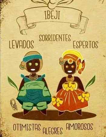 Horóscopo dos Orixás 2018 - Ibejis