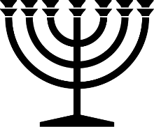 symboles juifs - Menorah