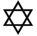 Símbolos religiosos - estrela de Davi