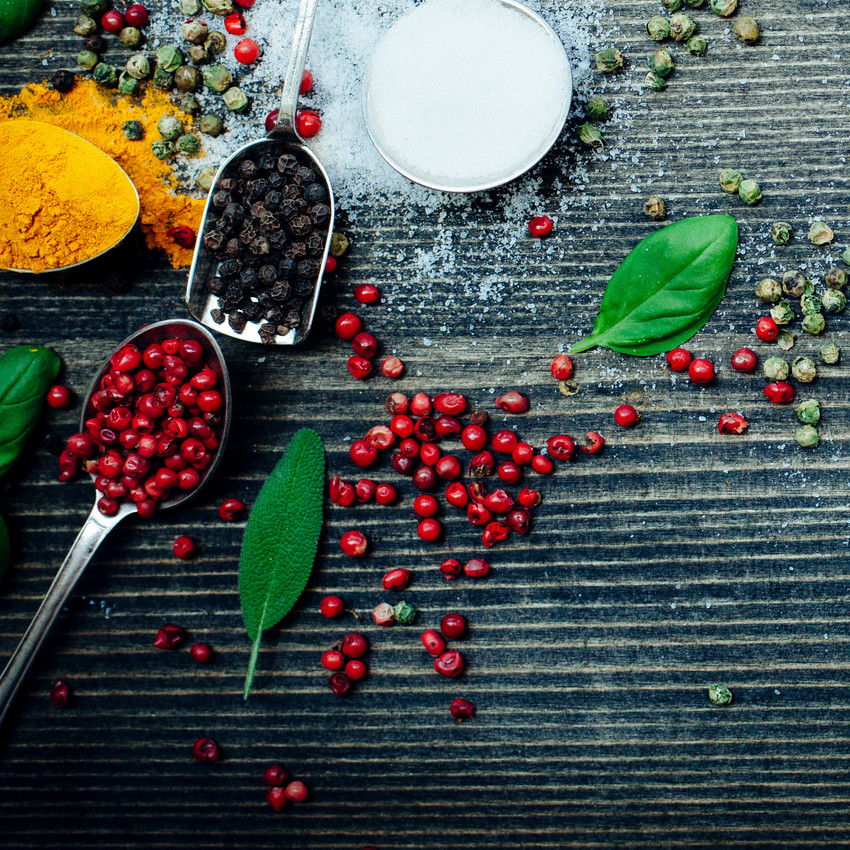 2- Pimenta e manjericão