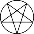 symboles sataniques - pentagramme inversé