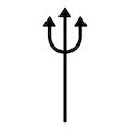 symboles sataniques - trident