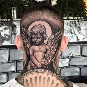 significados das tatuagens - tatuagem de Anjo ou querubim