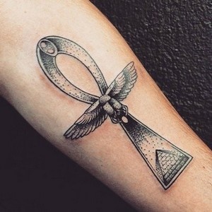 significados das tatuagens - tatuagem de Ankh