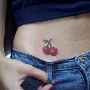 significados das tatuagens - Cerejas